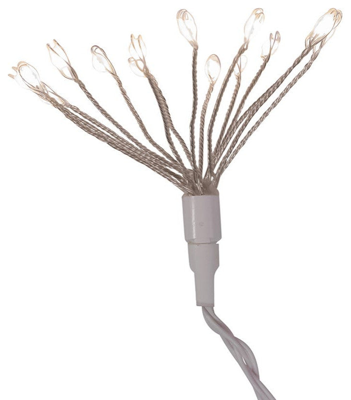 75 Light, Cluster Burst Warm White LED Light Set