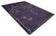 HAND KNOTTED LOOM SILK AREA RUGS-5'x8',Rectangle,Brown White,Contemporary