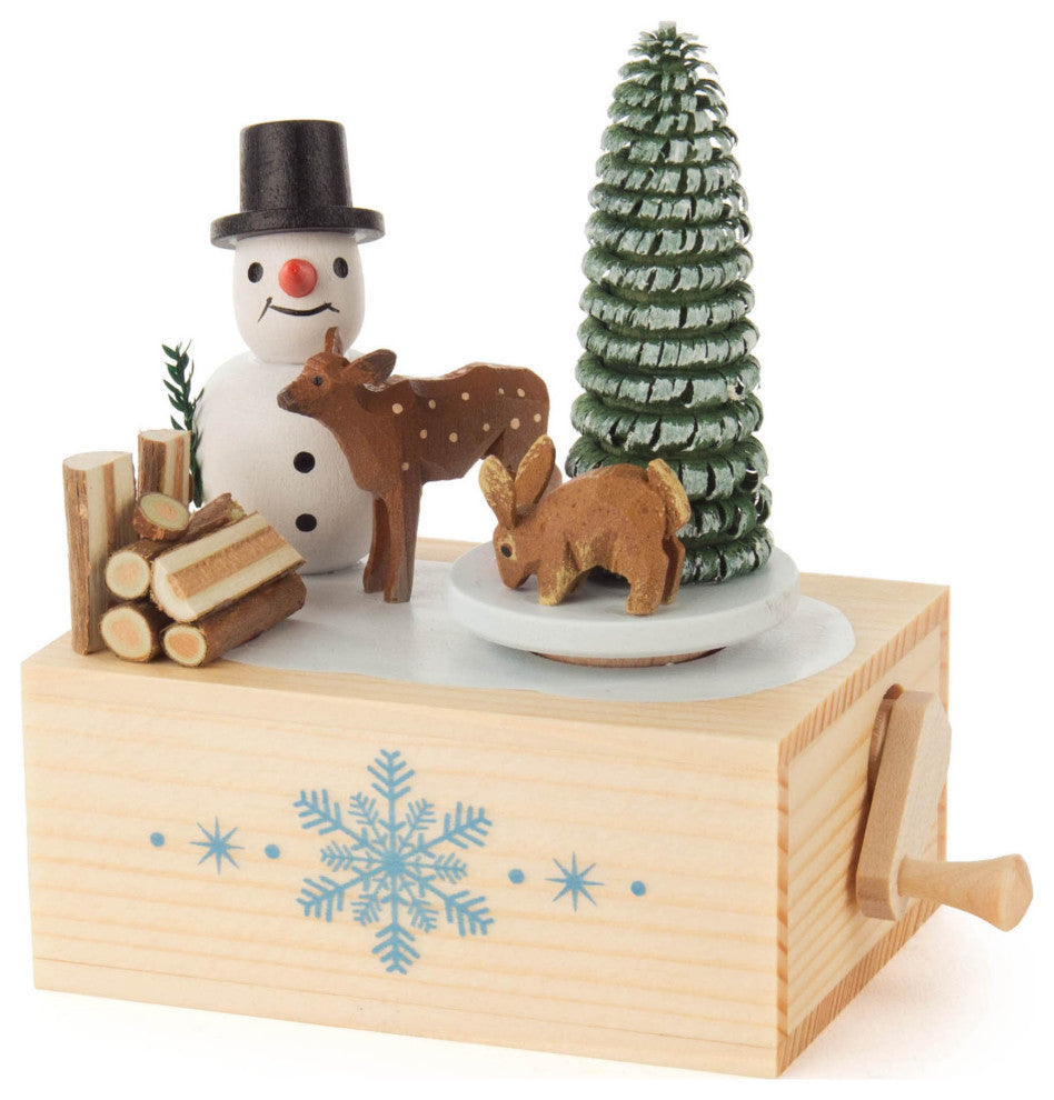 Dregeno Music Box- Snowman