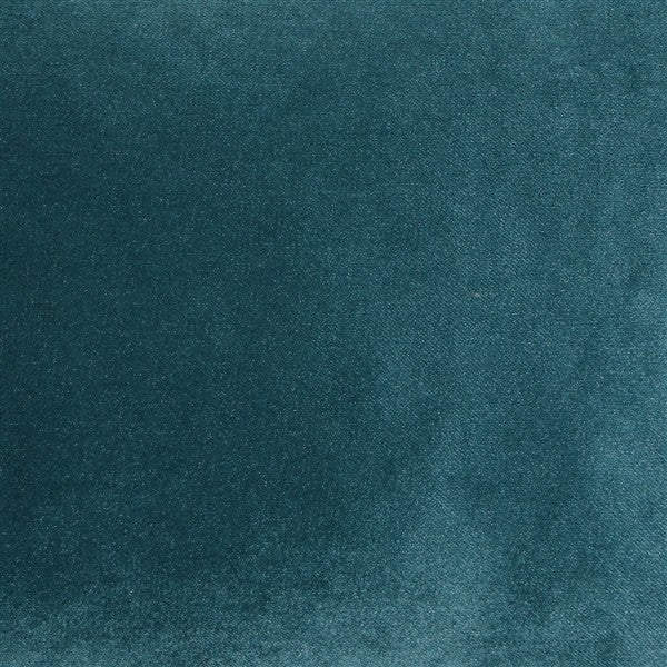 Pillow Decor - Corona Velvet Throw Pillow, Teal, 16"x16"