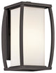 Kichler Bowen One Light Outdoor Wall Mount 49337AZ
