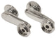Kingston Brass Swivel Elbow, Polished Chrome