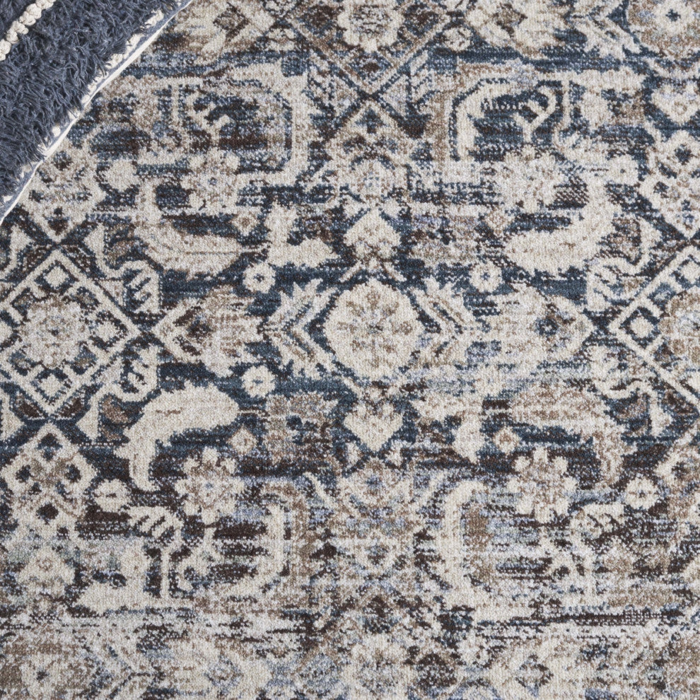 Safavieh Antique Patina ANP634 Rug, Blue/Beige, 5'3"x7'7"