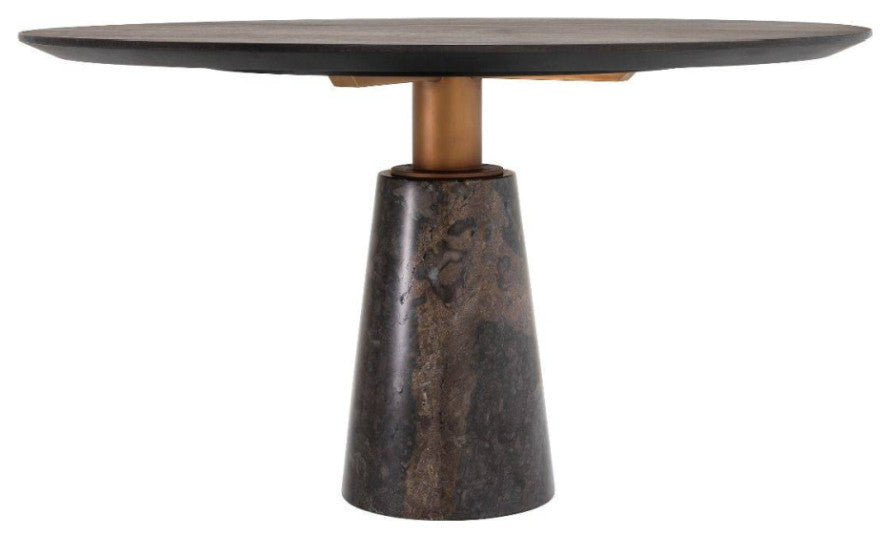 Gray Marble Dining Table | Eichholtz Genova