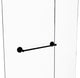 Monte Carlo 24" Shower Door Towel Bar, Matte Black
