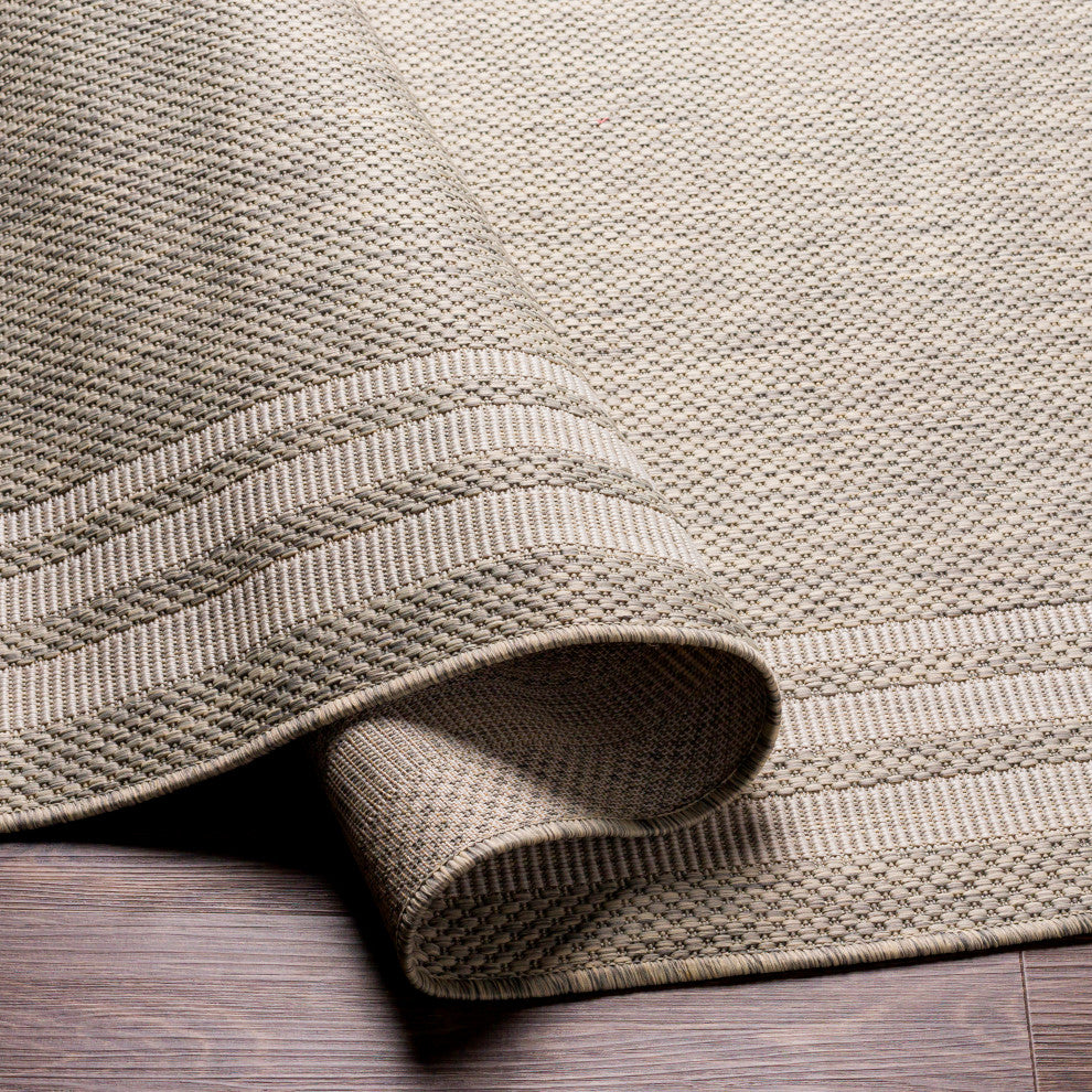 Eagean EAG-2366 Indoor/Outdoor Area Rug, 6'7" Square