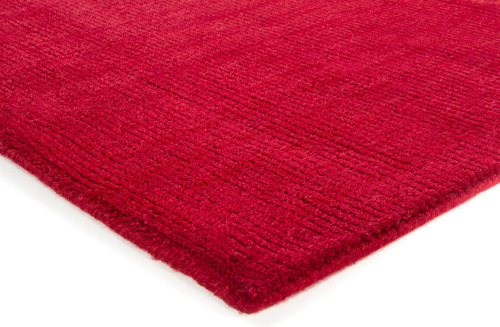 Ferno Contemporary Area Rug, Red, 5'x7'6"