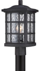 Stonington 1-Light Outdoor Lantern, Mystic Black