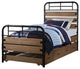 Adams Bed, Antique Oak, Twin, Trundle Not Included