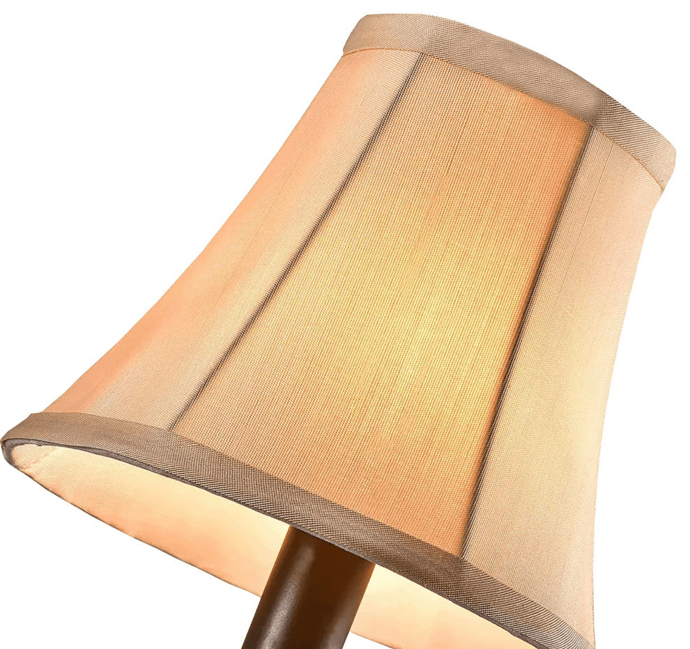 Iris 8-light Antique Black Iron Chandelier