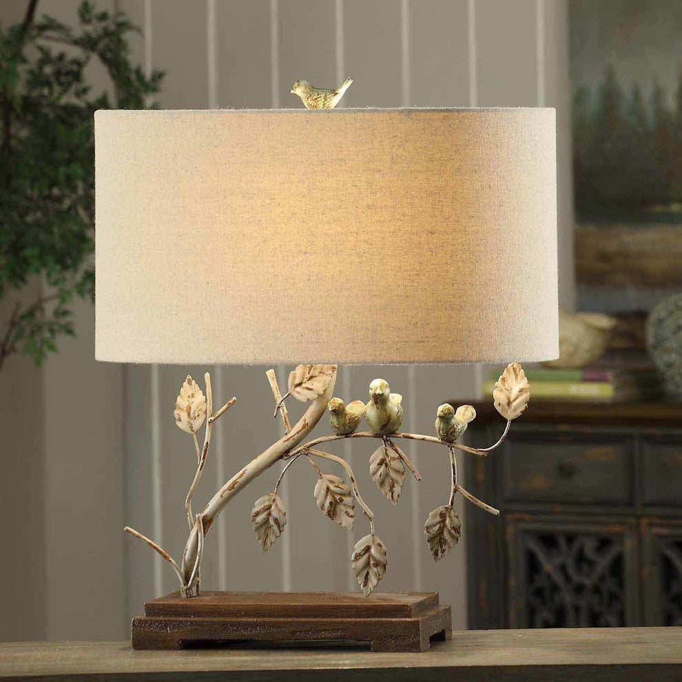 Ella Table Lamp, Green Finish