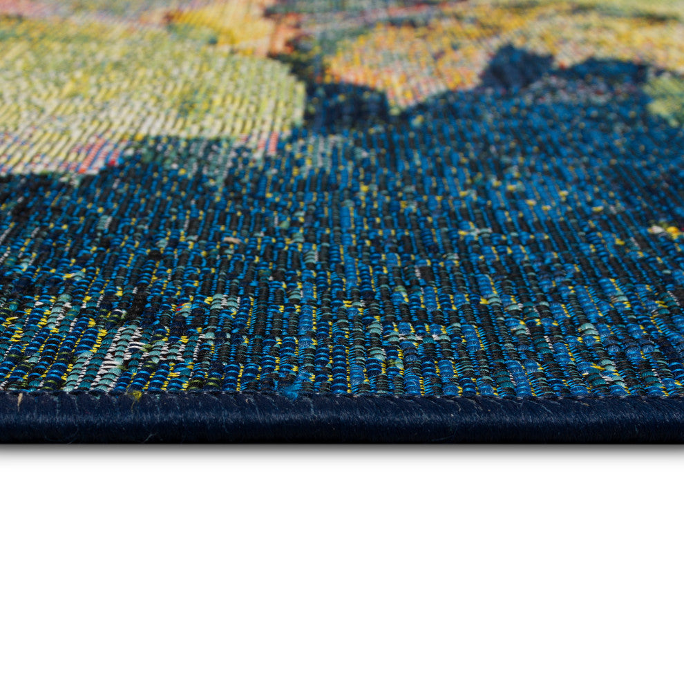 Esencia Fall In Love Indoor/Outdoor Mat Multi 2'x2'10"