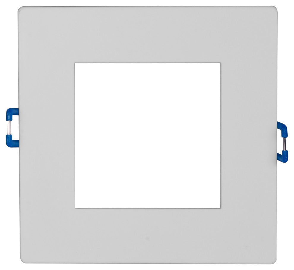 DLE6 Series 6" Square Downlight, White, 3000k