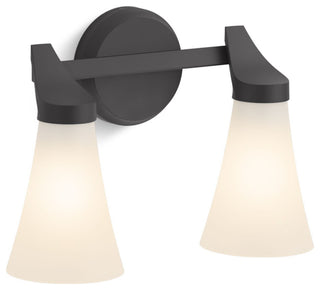Kohler Lighting 26847-SC02 Simplice 2 Light 14"W Vanity Light - Brushed Moderne