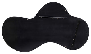 Oblique Mirror, Brushed Silver, 28" X 48"