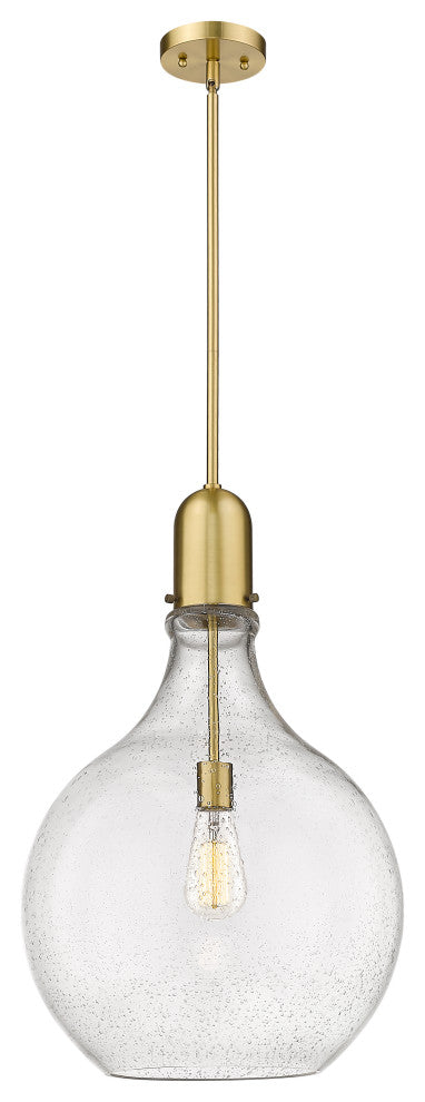 Innovations Lighting 492-1S-SG-G584-16-LED Amherst 1 Light 15.75" Pendant