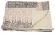 Nourison Home 50"x60" Mina Victory Throw Stonewash Throw Natural Throw Blanket