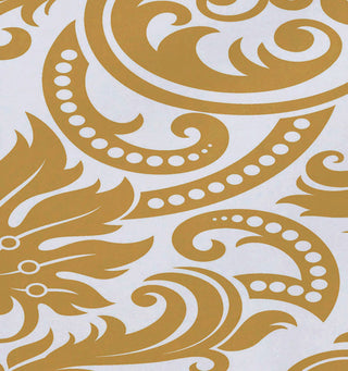 Alexys, Floral Print Placemat, Gold