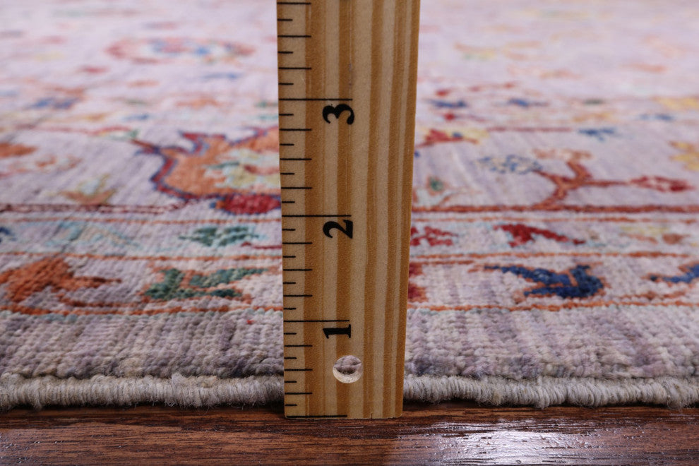 Hand-Knotted Persian Tabriz Wool Rug 6' 10" X 9' 10" Q7523