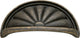 3 In. Newport Windover Antique Cup Cabinet Cup Pull, BPP535-WOA