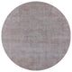 Ahgly Company Indoor Round Mid-Century Modern Area Rugs, 7' Round