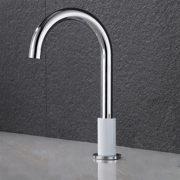 Fontana Commercial Goose Neck Touchless Automatic Sensor Faucets Bathroom