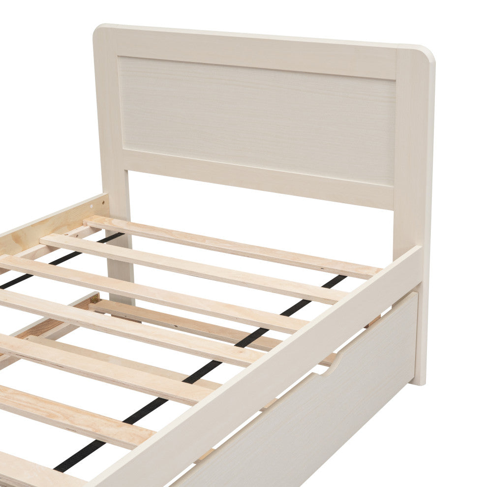 Gewnee Modern Design Twin Size Platform Bed Frame