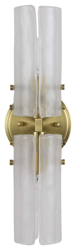 Uttermost Mistie 2 Light Glass Sconce