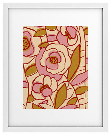 Alisa Galitsyna Rose Garden 2 Framed Art Print, 18x24"