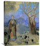 "The Buddha" Stretched Canvas Giclee by Odilon Redon, 24"x30"