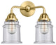 Innovations 288-2W-SG-G184-LED Canton 2 Light Bath Vanity Light, Satin Gold
