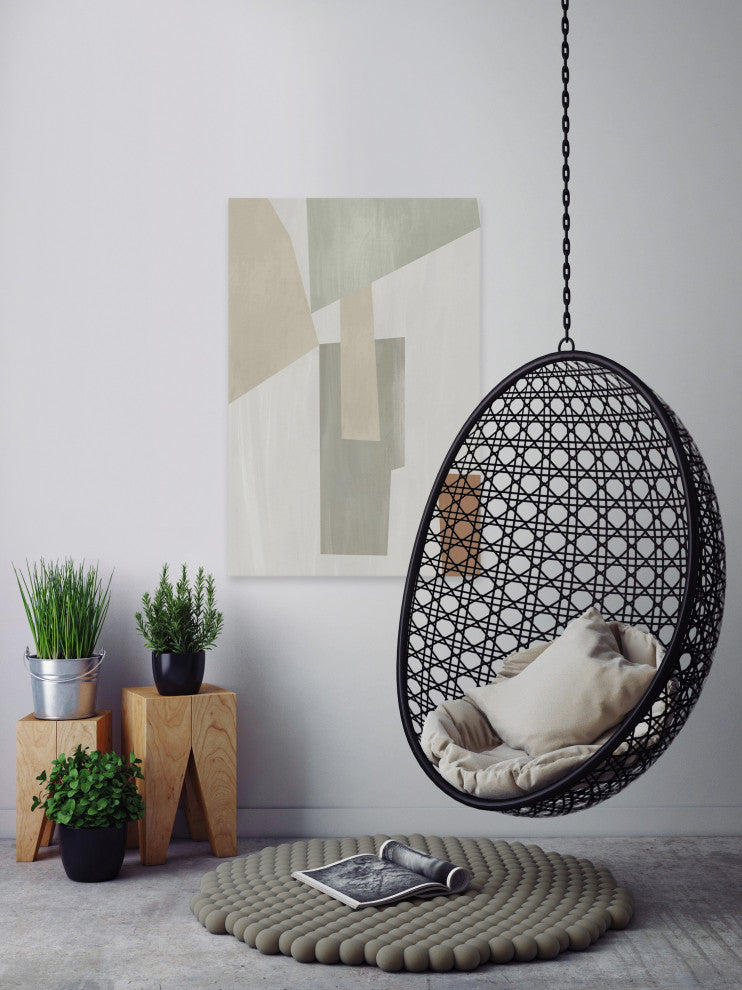 "Completely Visible" Painting Print on Wrapped Canvas, 40x60
