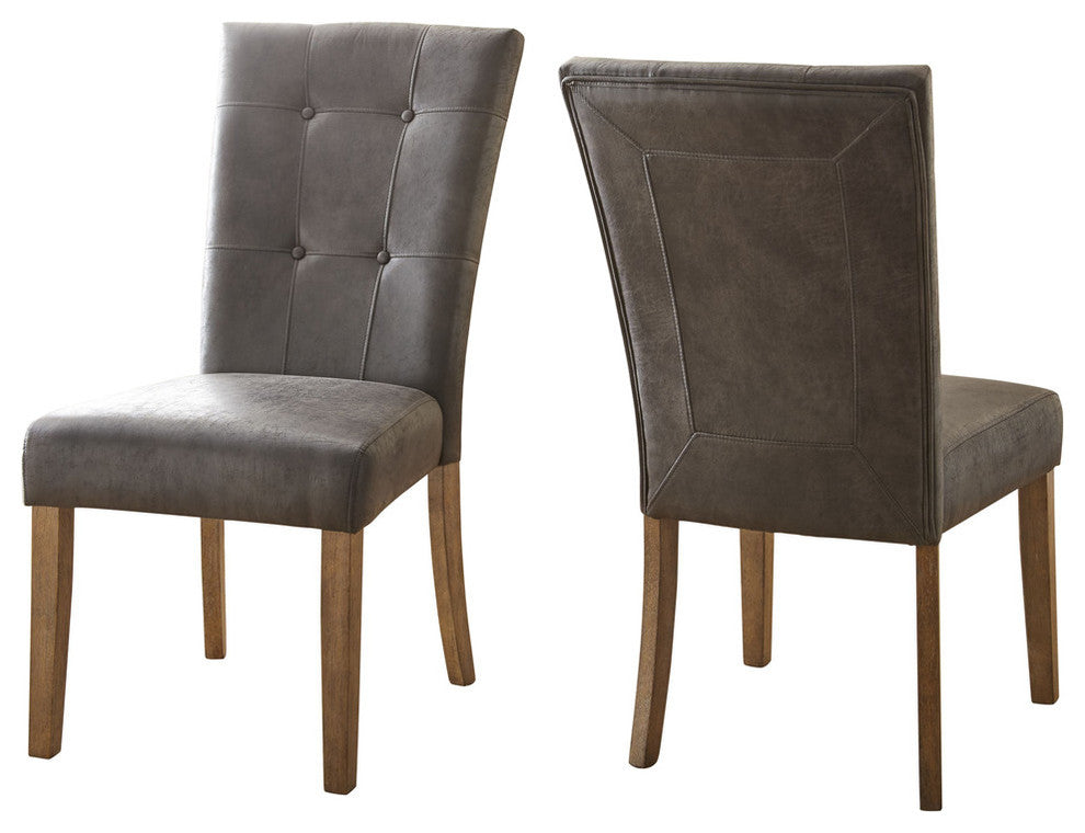 Debby Side Chairs, Set of 2, Gray