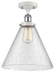 Innovations 916-1C-WPC-G44-L-LED 1-Light Semi-Flush Mount