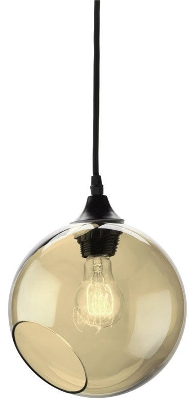 Nuevo Living Sphere Lighting Pendant, Champagne Glass