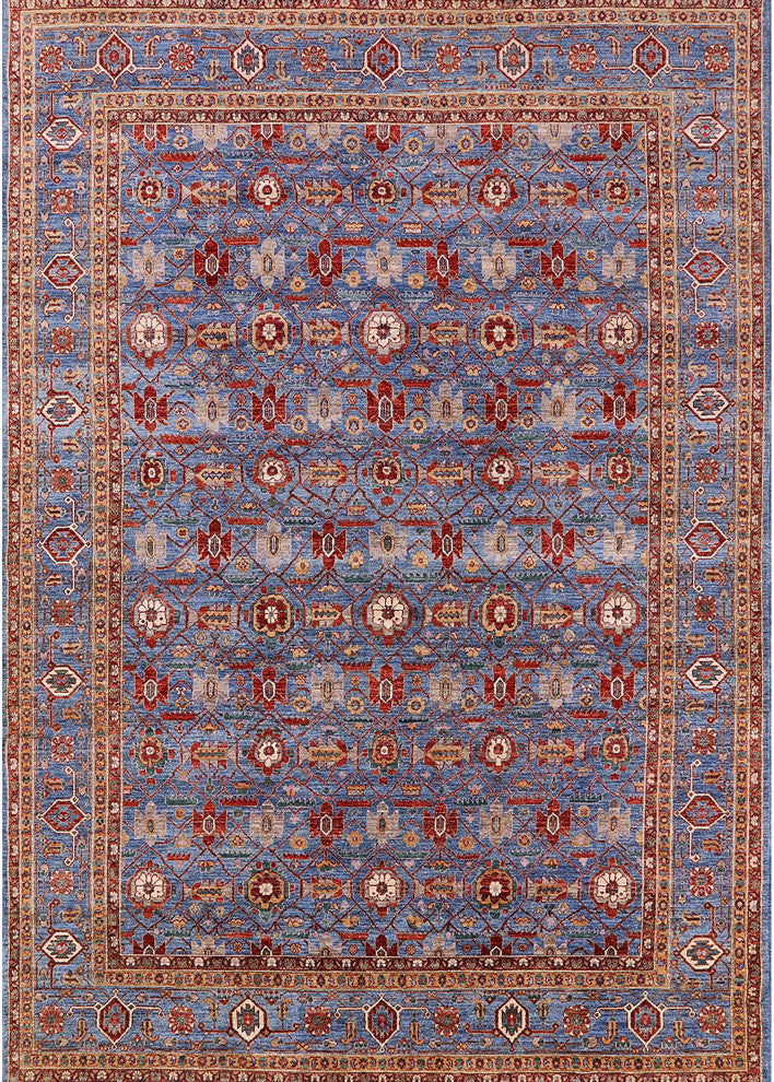 Ahgly Company Indoor Rectangle Mid-Century Modern Area Rugs, 7' x 10'