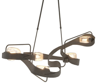 Graffiti Pendant, Short, Dark Smoke