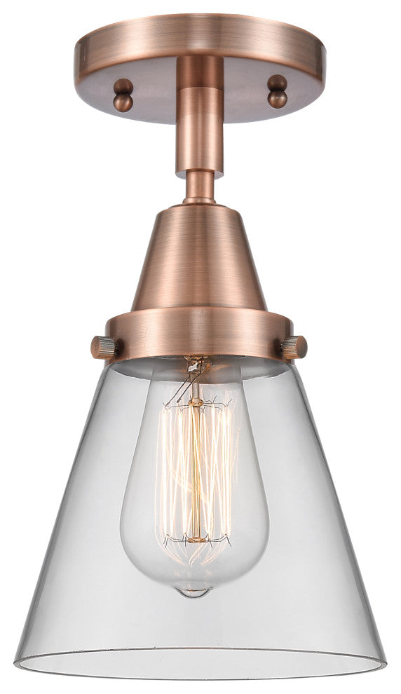 INNOVATIONS LIGHTING 447-1C-AC-G62-LED Small Cone Flush Mount