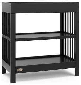 Graco Teddi Changing Table With Water-Resistant Changing Pad, Black