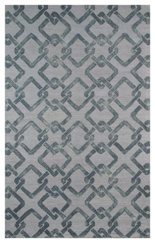 Amer Rugs Shibori SHI-43 Moss Gray Gray Hand-tufted - 5'x8' Rectangle Area Rug