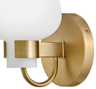 Hinkley Sylvie Small Sconce, Heritage Brass