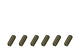 Aspen Creative 21316-36 Beaded Chain Connectors Plated in Antique Brass, 6 Pack