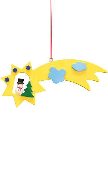 Christian Ulbricht Ornament- Snowman Comet