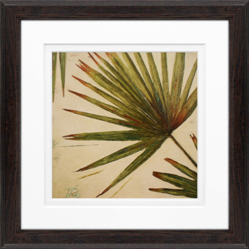 8"x8" Organic Ii Matted Framed Art