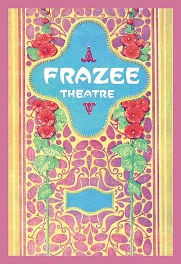 Frazee Theatre - Canvas Poster 20" x 30"
