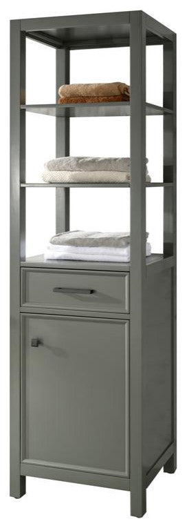 WLF2121 Linen Cabinet, Pewter Green