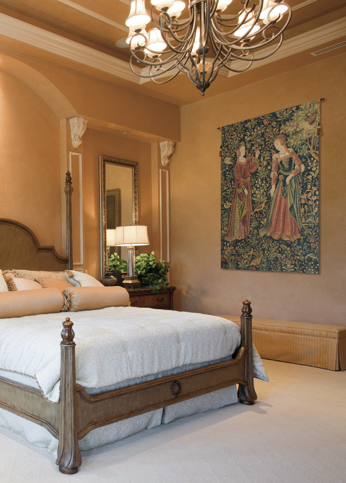 Promenade Left Panel Belgian Wall Tapestry