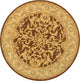Safavieh Anatolia Collection AN545 Rug, Brown/Tan, 4' Round