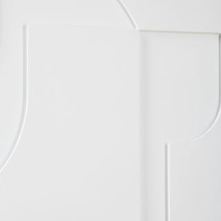 Uttermost 04373 Contours 24" x 24" Wall Abstract Decorative - White