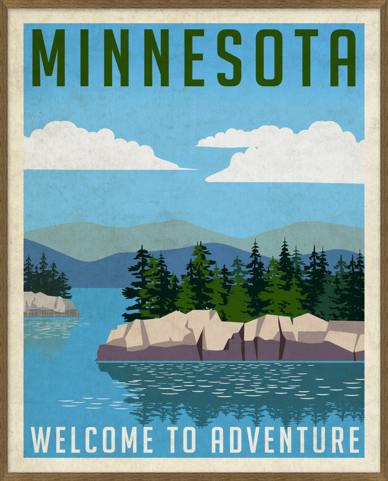 Minnesota Adventure, Giclee Reproduction Artwork